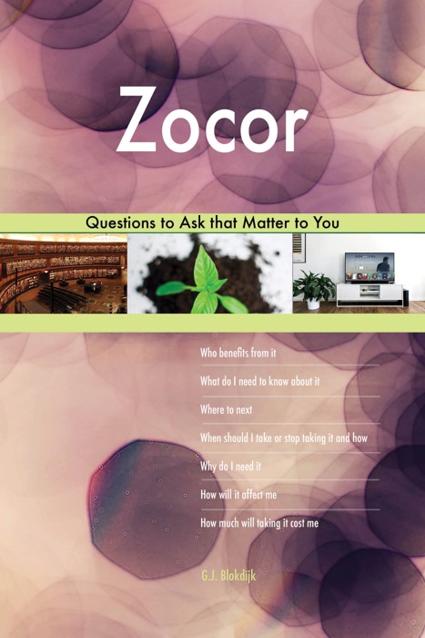 Zocor 558 Questions to Ask that Matter to You