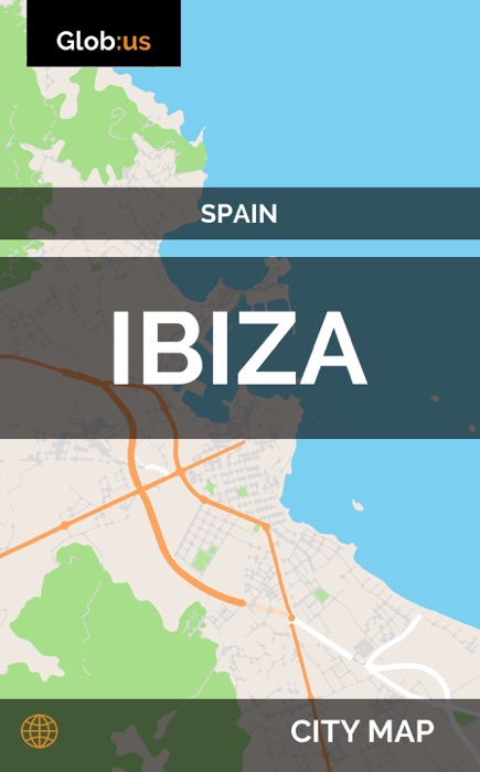 Ibiza, Spain - City Map