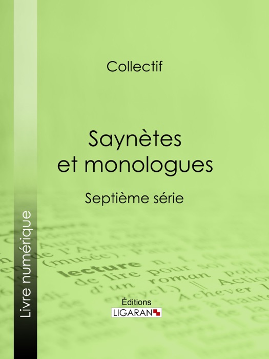 Saynètes et monologues