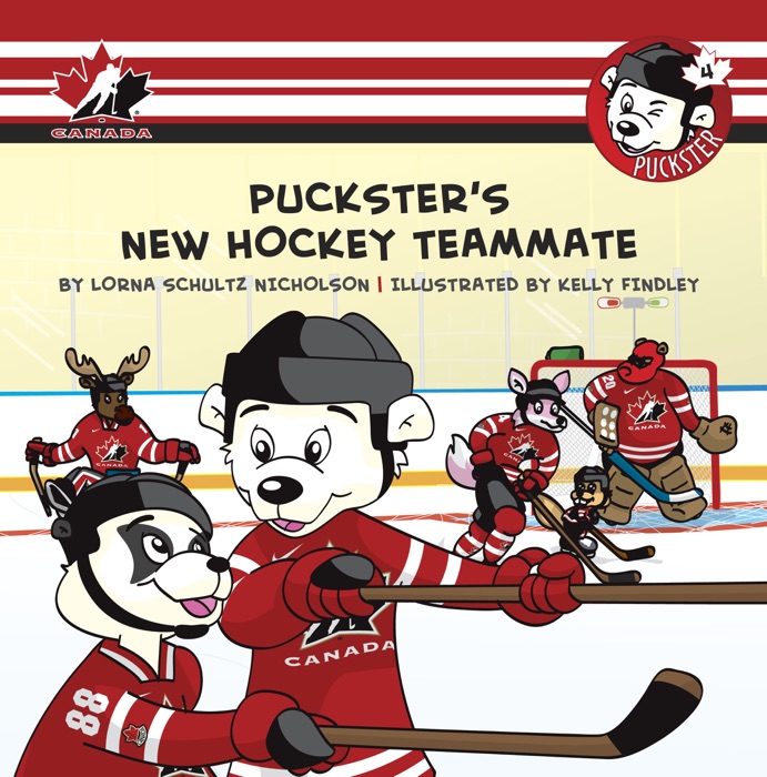 Puckster's New Hockey Teammate