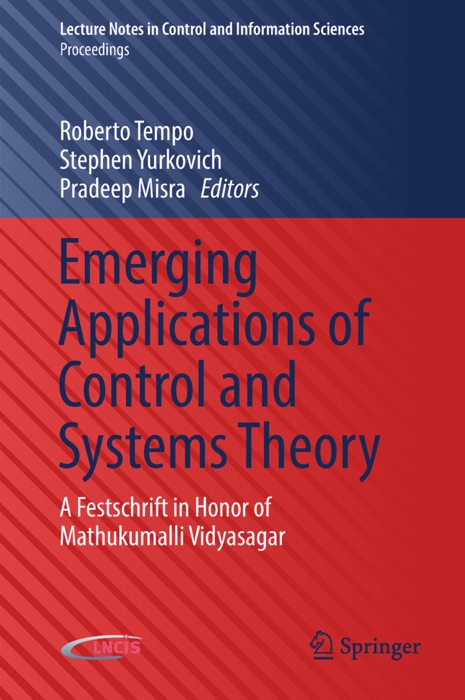 Emerging Applications of Control and Systems Theory