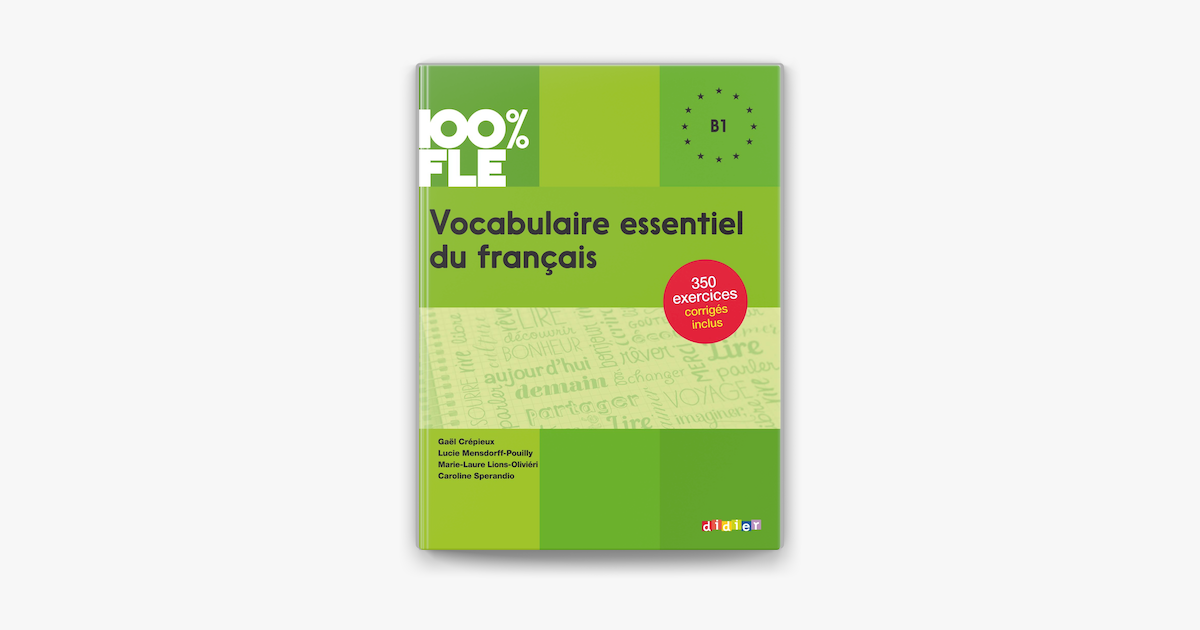 ‎Vocabulaire Essentiel Du Français Niv. B1 - Ebook On Apple Books