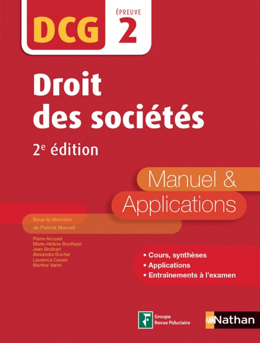 Droit des sociétés - 2e édition