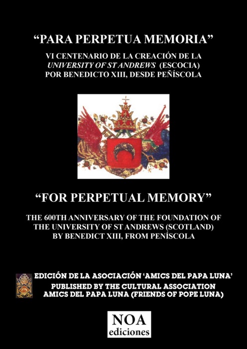 Para perpetua Memoria / For Perpetual Memory