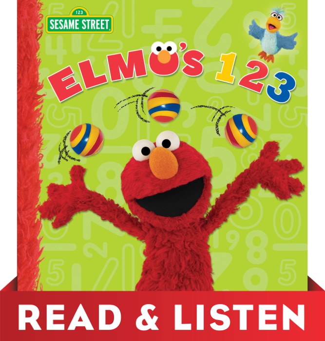 Elmo's 123 (Sesame Street): Read & Listen Edition
