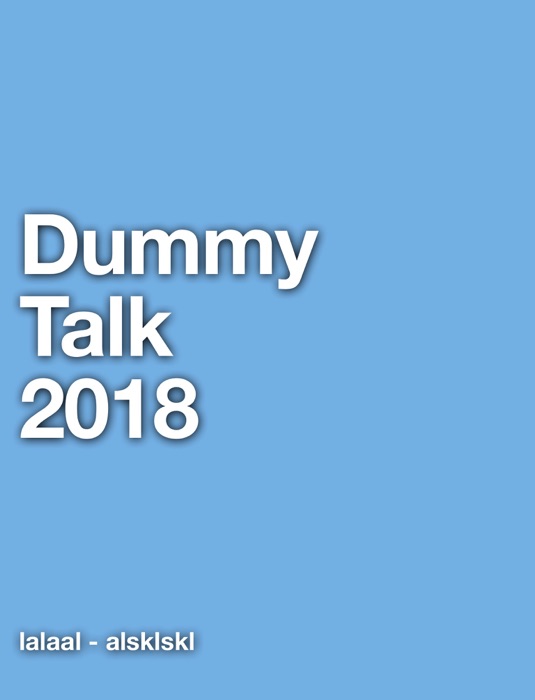 Talk 2018