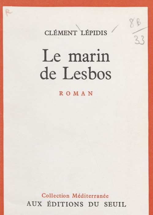 Le marin de Lesbos