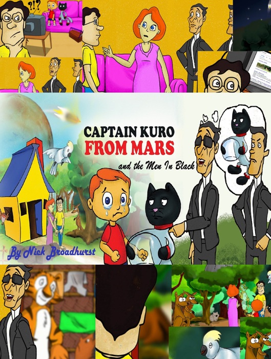 Captain Kuro From Mars And The Men In Black