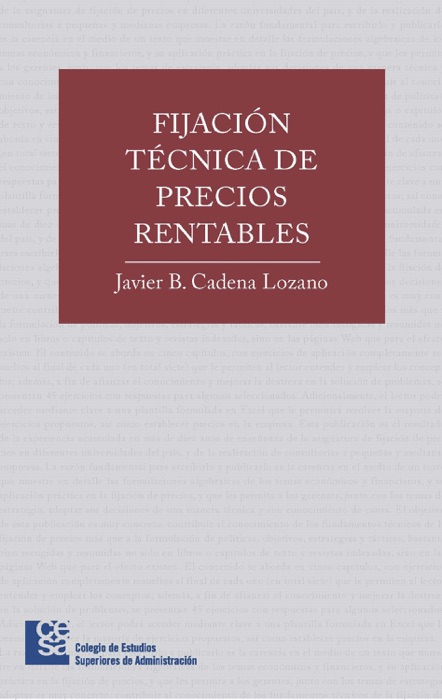 Fijación técnica de precios rentables