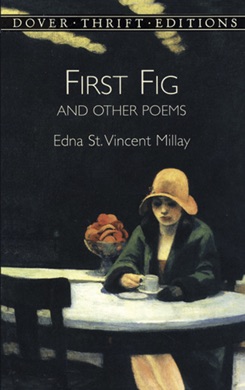 Capa do livro Sonnets and Other Poems de Edna St. Vincent Millay