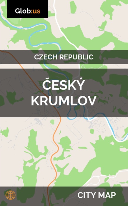 Cesky Krumlov, Czech Republic - City Map