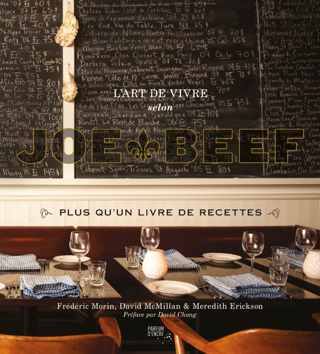 L’art de vivre selon Joe Beef