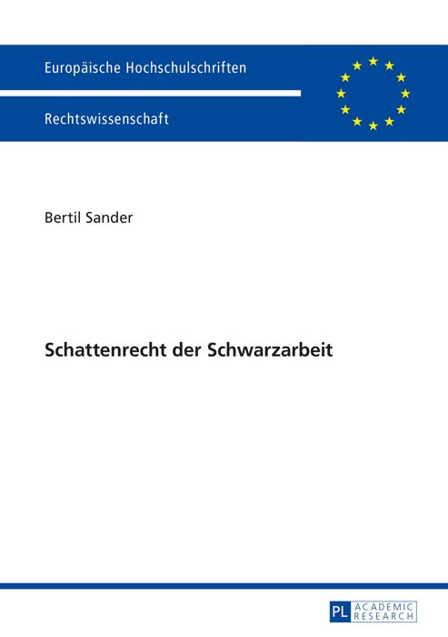 Schattenrecht der Schwarzarbeit