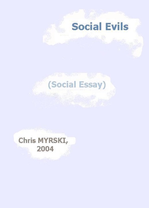 Social Evils (Social Essay)