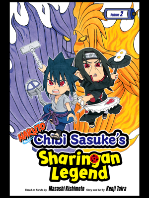 Naruto Chibi Sasukes Sharingan Legend Vol 2