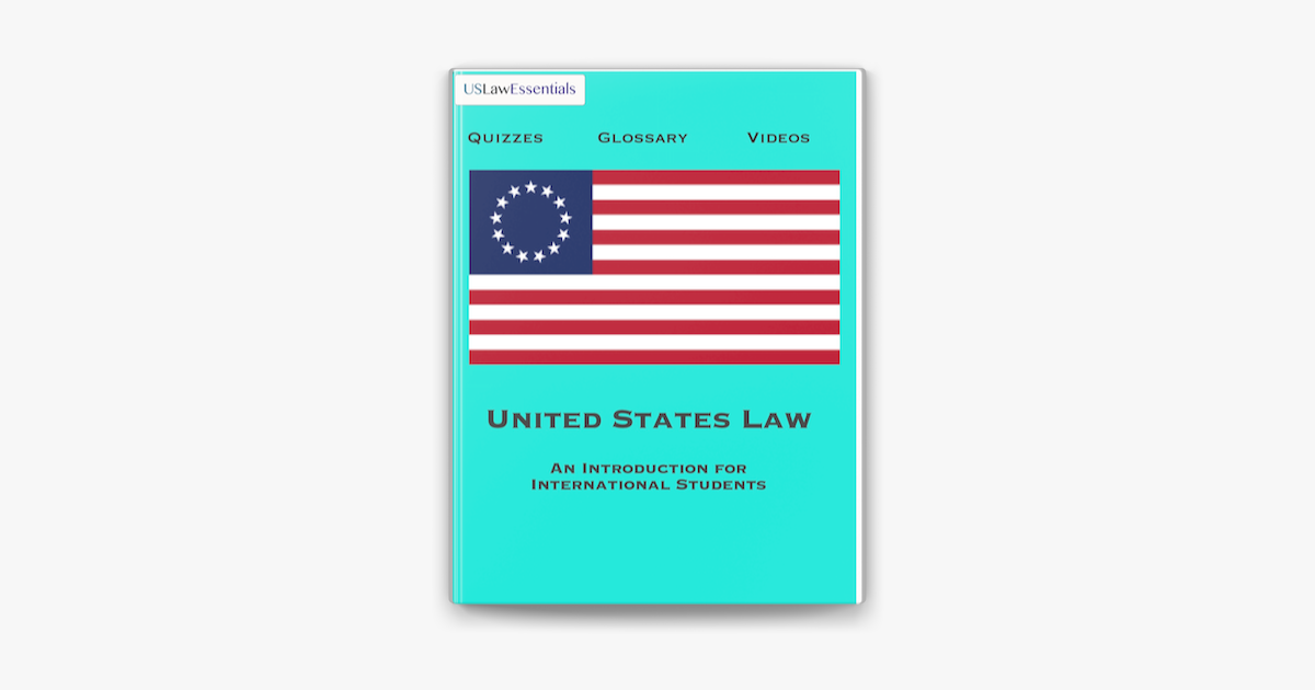 united states of america law book