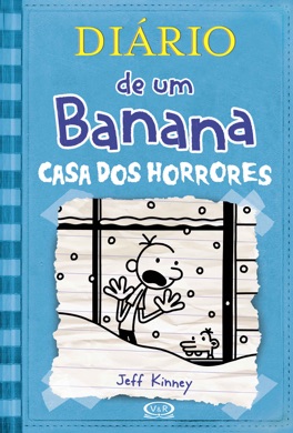 Capa do livro O Diário de um Banana: Casa dos Horrores de Jeff Kinney