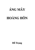 Áng Mây Hoàng Hôn - Đỗ Trọng