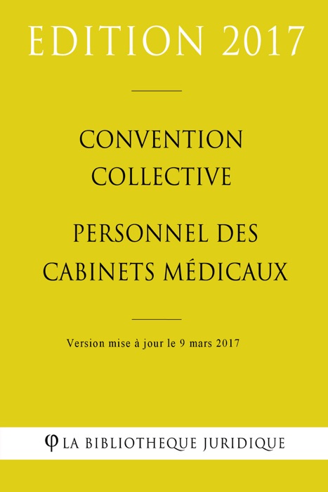 Convention collective Personnel des cabinets médicaux