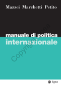 Manuale di politica internazionale - Franco Mazzei, Fabio Petito & Raffaele Marchetti