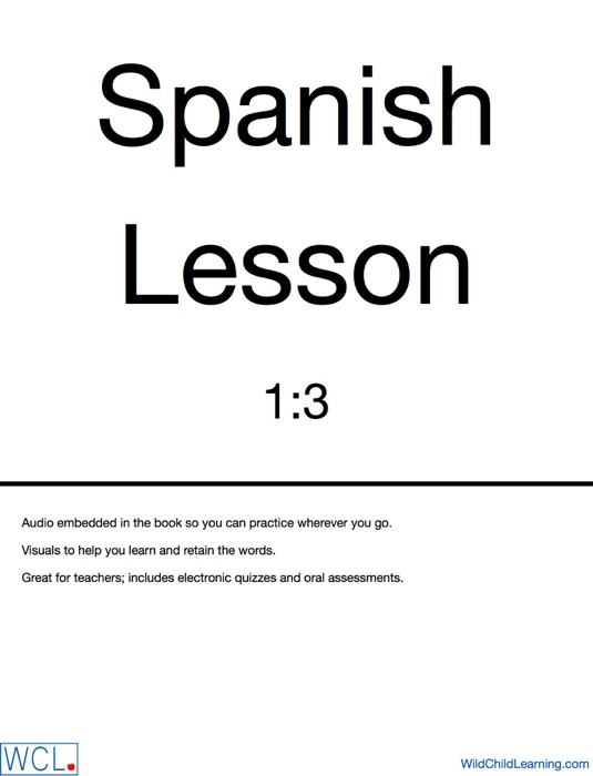 Spanish Lesson 1:3