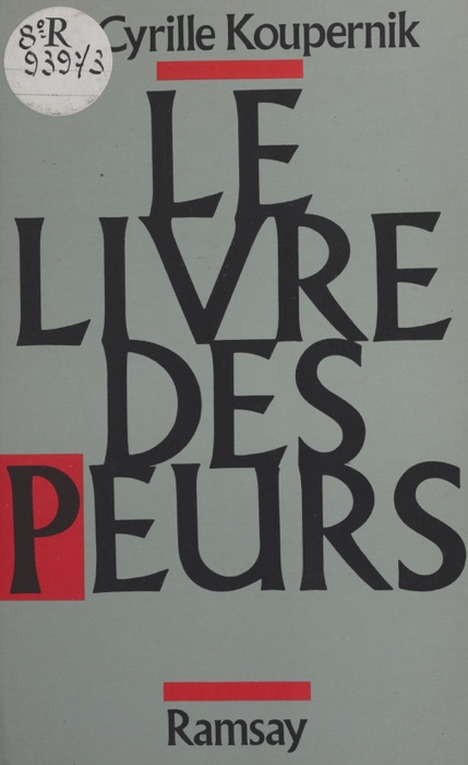 Le livre des peurs