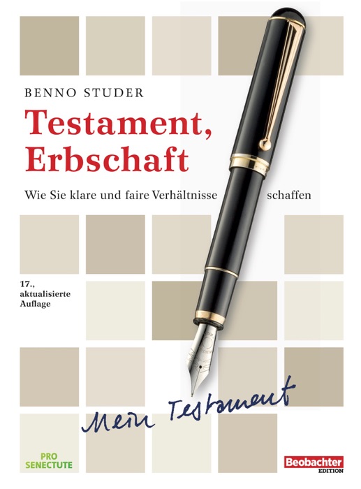 Testament, Erbschaft