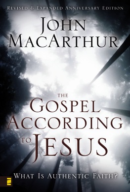 Capa do livro The Gospel According to Jesus de John MacArthur