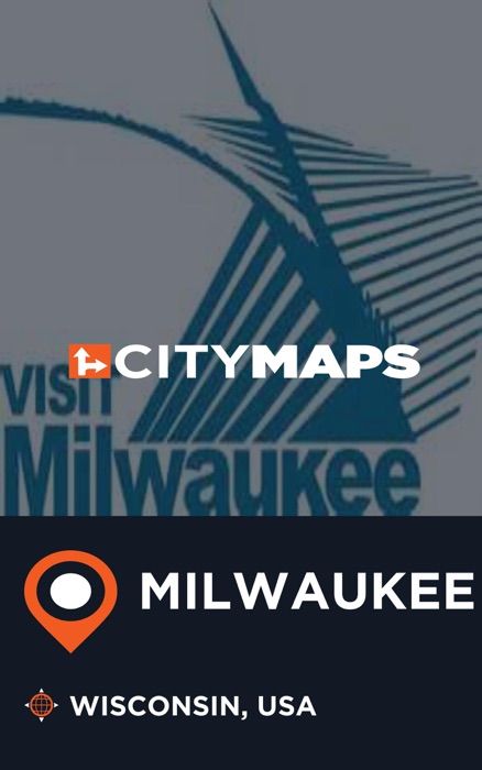 City Maps Milwaukee Wisconsin, USA