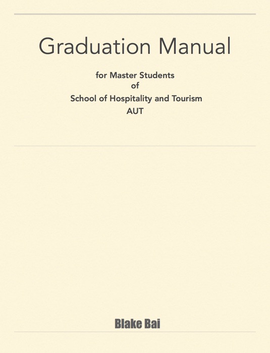 Graduation Manual