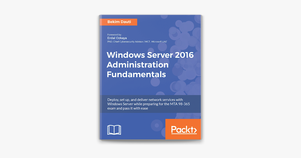 ‎windows Server 2016 Administration Fundamentals On Apple Books 2493