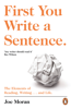 Joe Moran - First You Write a Sentence. artwork