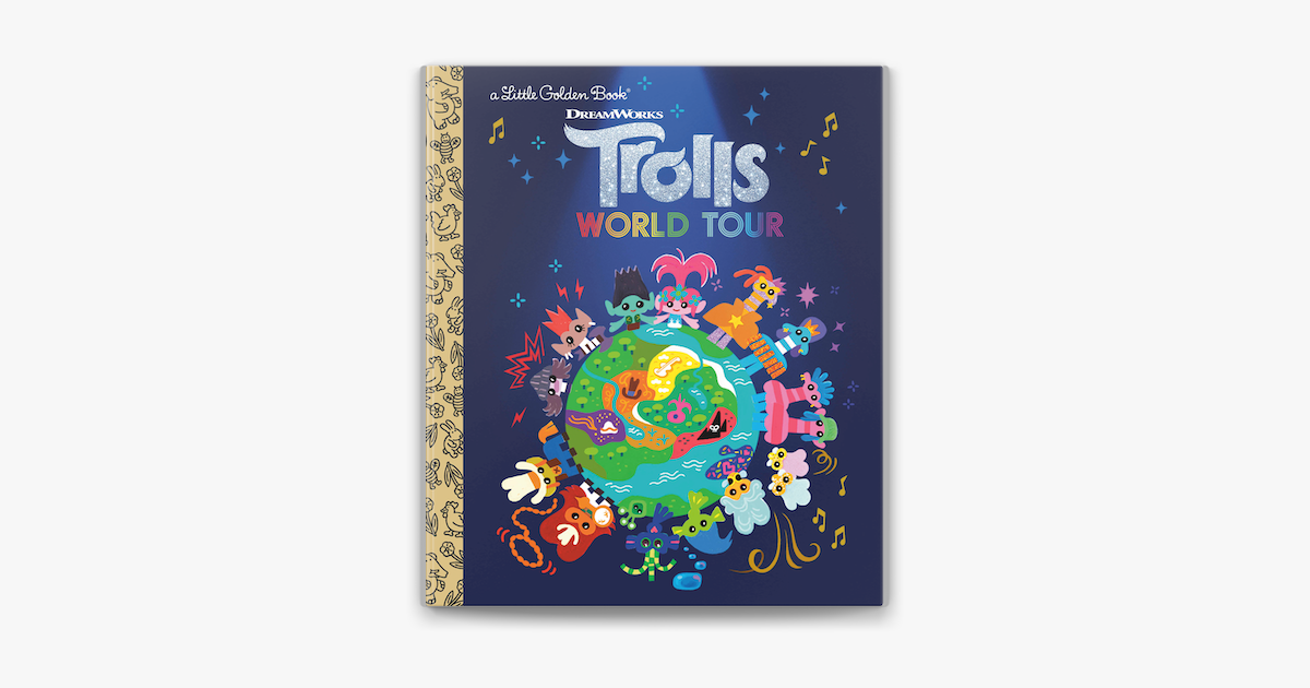 ‎Trolls World Tour Little Golden Book (DreamWorks Trolls World Tour) on ...