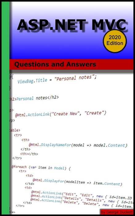 ASP.NET MVC: Questions and Answers (2020 Edition)