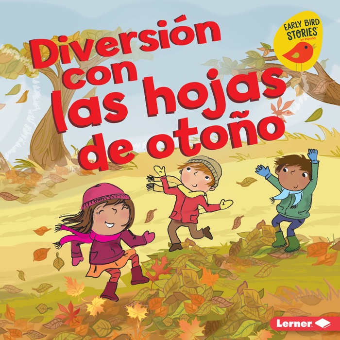 Diversión con las hojas de otoño