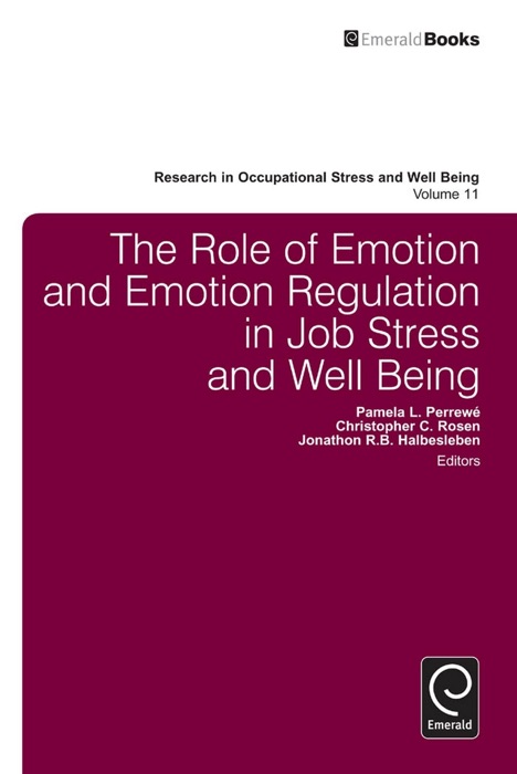 Role of Emotion and Emotion Regulation in Job Stress and Well Being