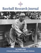 Baseball Research Journal (BRJ), Volume 48, #1: Spring 2019 - Society for American Baseball Research