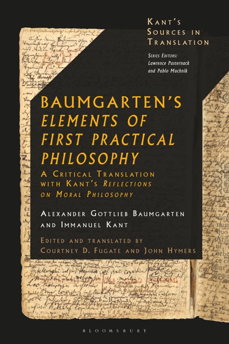 Baumgarten's Elements of First Practical Philosophy