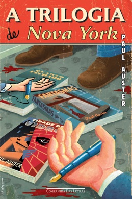 Capa do livro A Trilogia de Nova York de Paul Auster