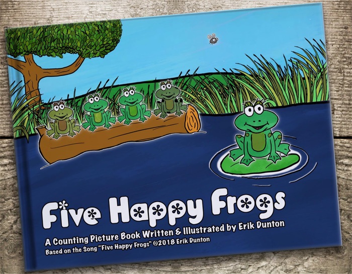 Five Happy Frogs