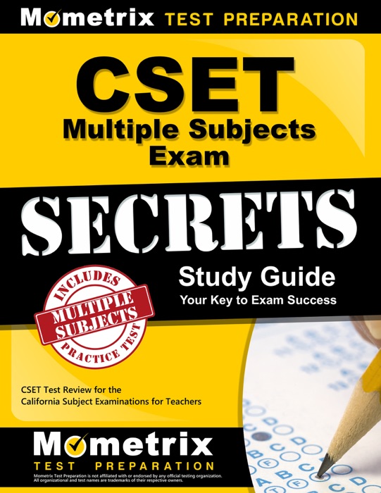 CSET Multiple Subjects Exam Secrets Study Guide