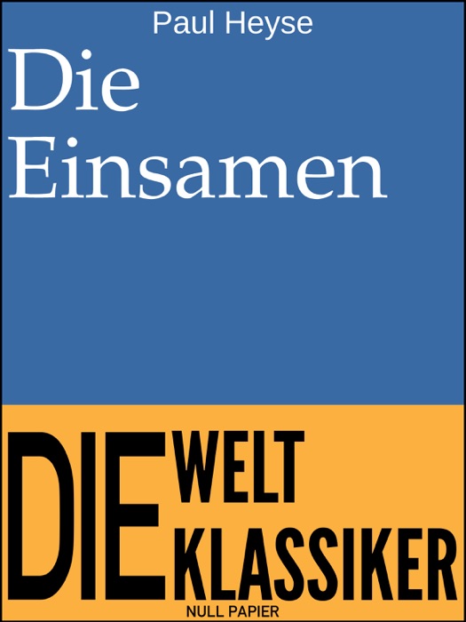 Die Einsamen