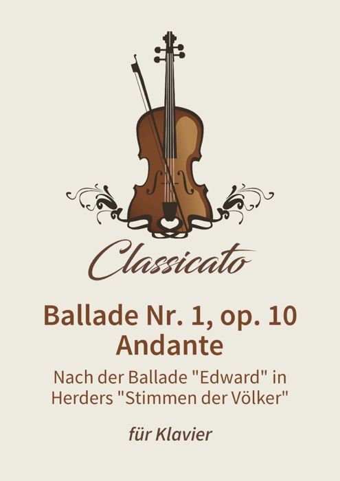 Ballade Nr. 1, op. 10, Andante