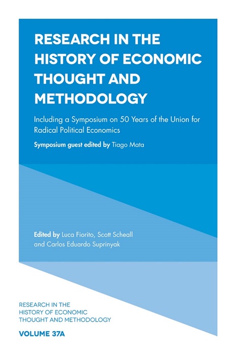 Research in the History of Economic Thought and Methodology