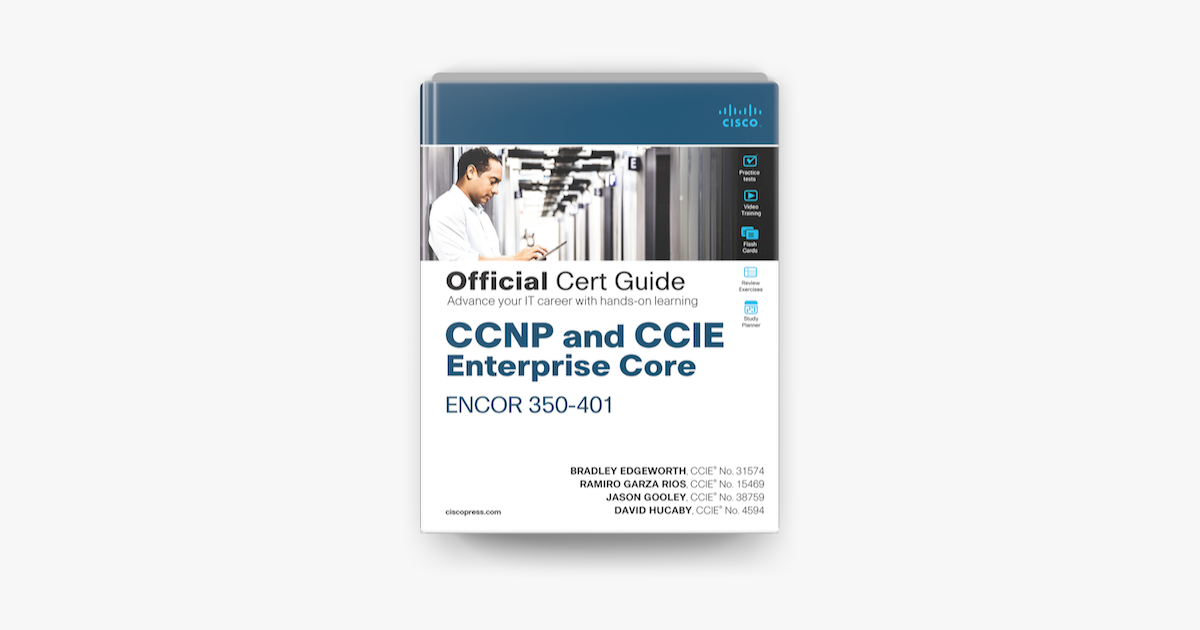 CCNP and CCIE Enterprise Core ENCOR 350-401 Official Cert Guidee on Apple  Sns-Brigh10