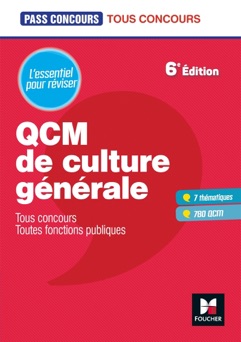 Pass'Concours - QCM de culture générale - Tous concours - Révision et entraînement - Valérie Beal & Anne Ducastel