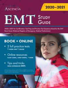 EMT Study Guide 2020–2021 for Certification Book Cover