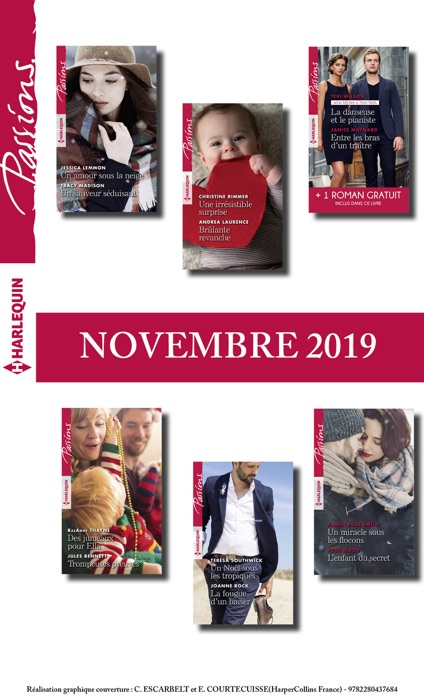 Pack mensuel Passions : 12 romans + 2 gratuits (Novembre 2019)