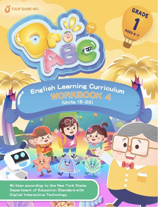 Dr. ABC: Grade 1 English Learning Curriculum: Level 2 - Workbook 4