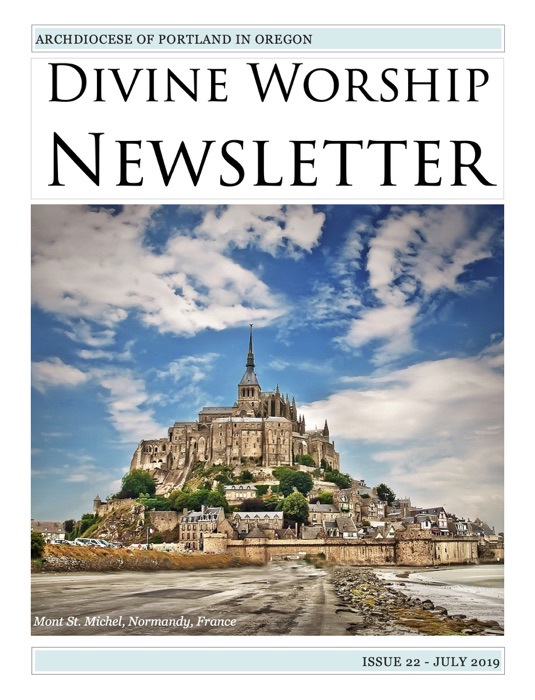 Divine Worship Newsletter - July 2019